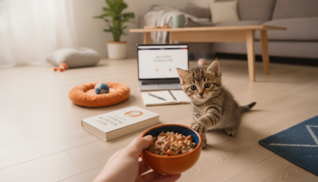 New Kitten Feeding Guide: Best Food, Schedule & Transitions
